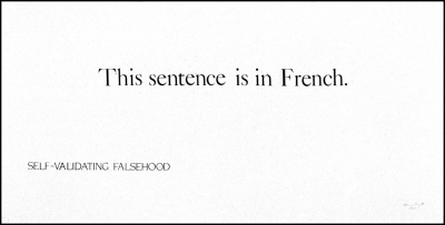 Self-Validating Falsehood