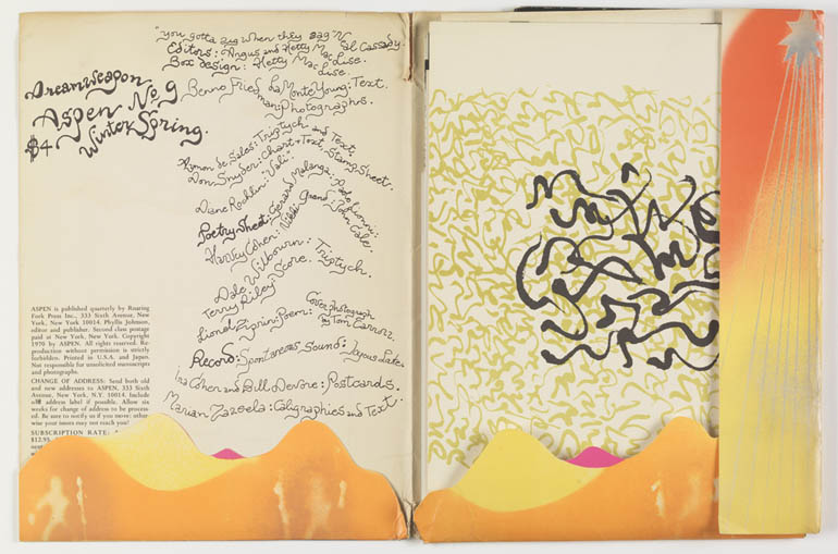 terry riley's dream music / keyboard study #2, from aspen no. 9