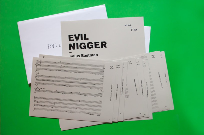 Julius-Eastman-Evil-Nigger-score