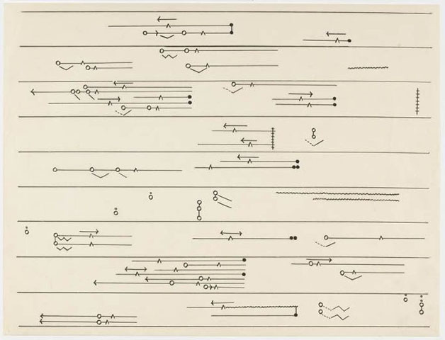 Kaiki [Recurrence] for Koto for John Cage by Toshi Ichiyanagi, 1960