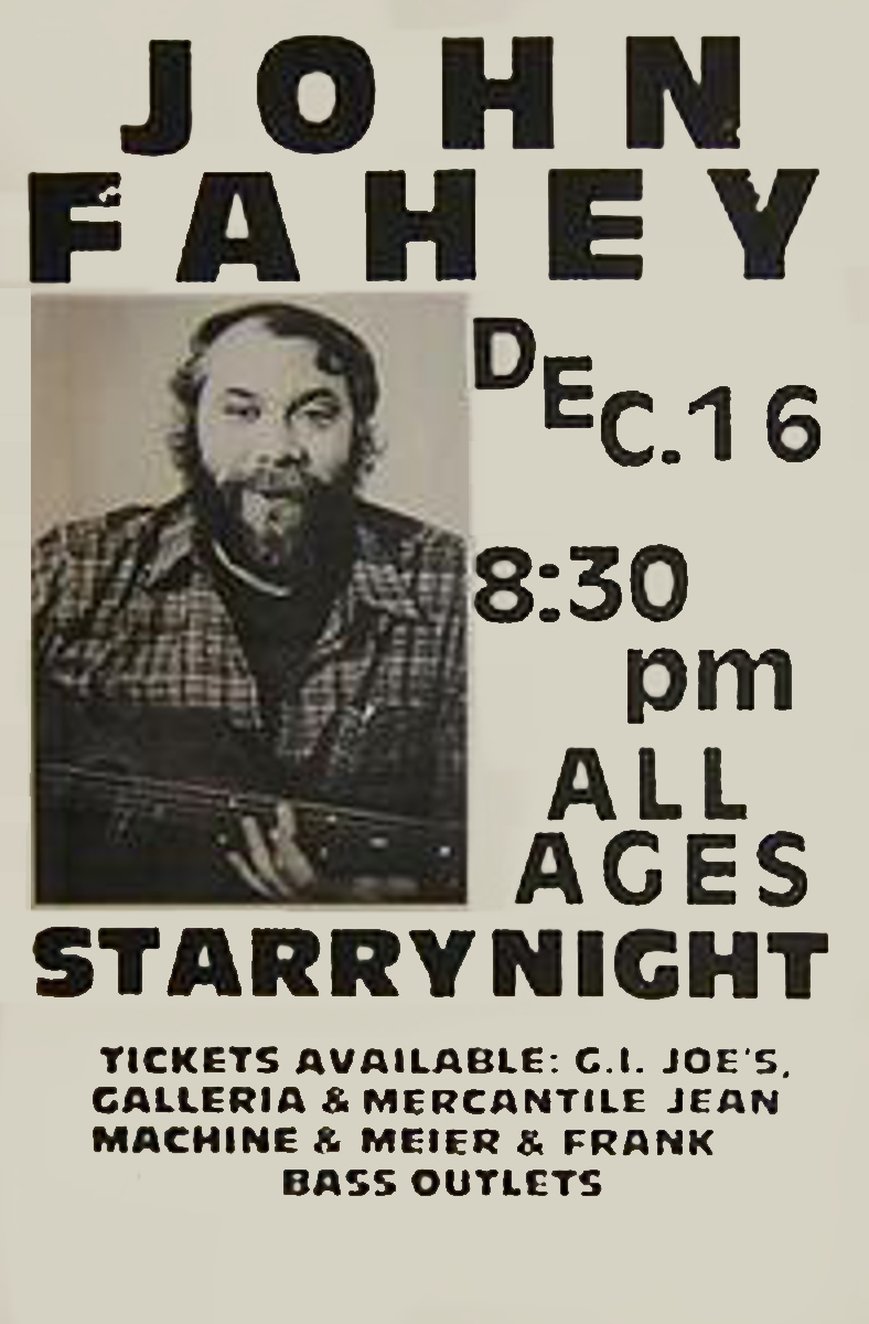 John-Fahey-Rare-1980s-Portland-Concert-Poster
